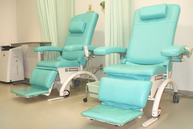 通院で化学療法が受けられます