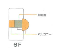 ジェロントピア菊華フロアマップ